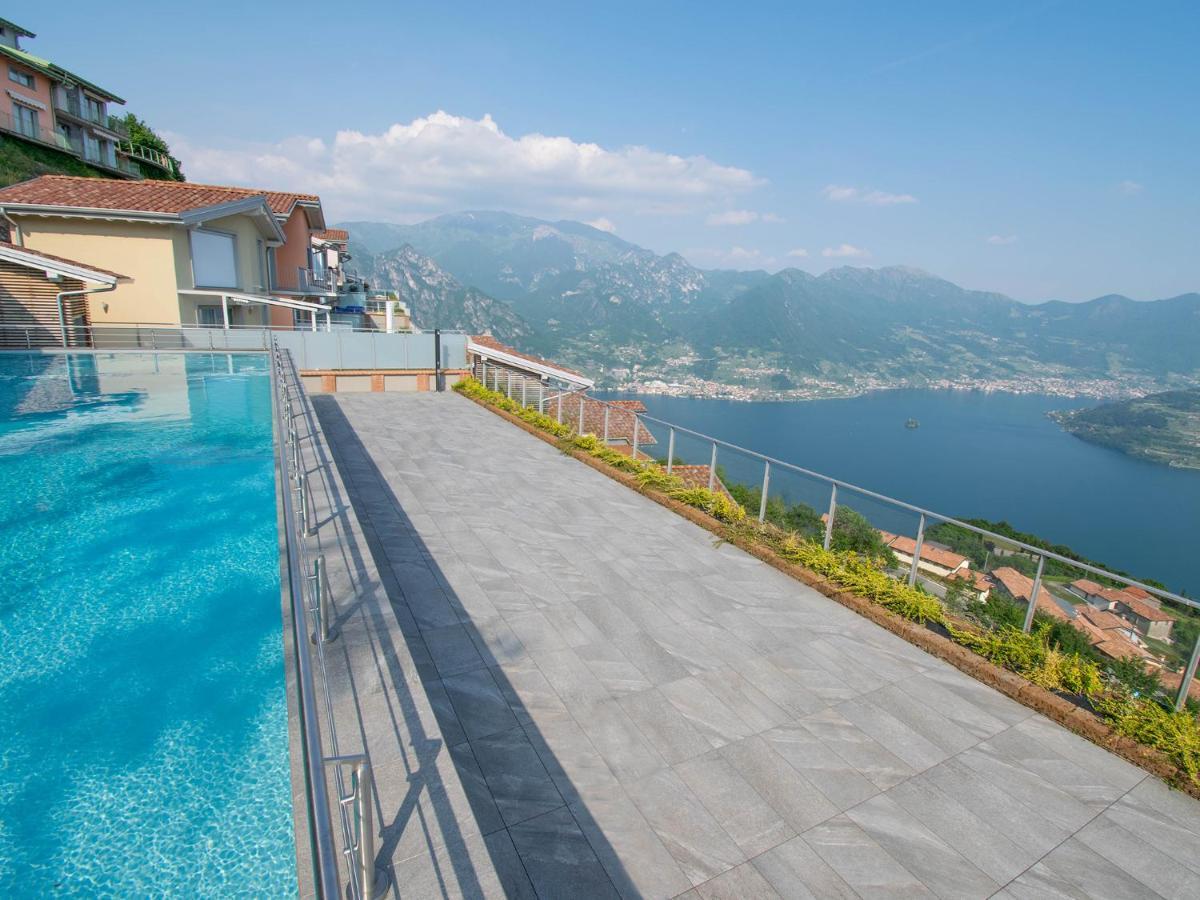 Van Gogh - Beautiful Lake Iseo View And Swimming Pool Parzanica Zewnętrze zdjęcie