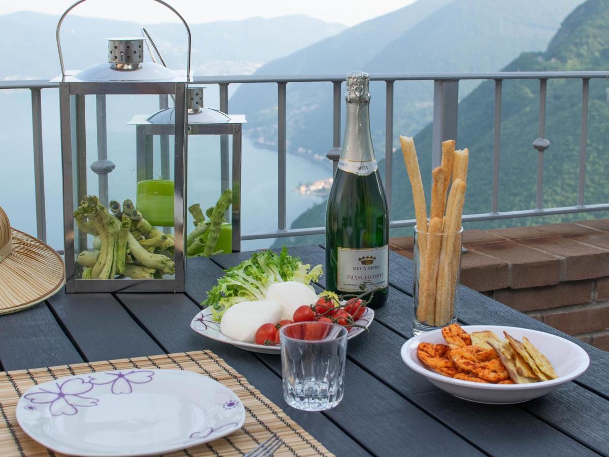 Van Gogh - Beautiful Lake Iseo View And Swimming Pool Parzanica Zewnętrze zdjęcie